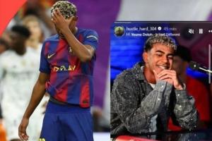 首场国家德比失利，亚马尔父亲更新社媒：回头见