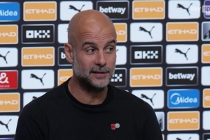 瓜帅赛前：在英超没有谁有绝对的统治力 200场对福登而言很有意义