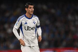 巅峰不再33岁莫拉塔对拿波里失点+赛季12场0球，现身价1100万