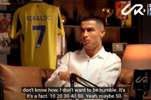 C罗：公众舆论对我来说不再重要了 说我疯了说我傲慢我都不在乎